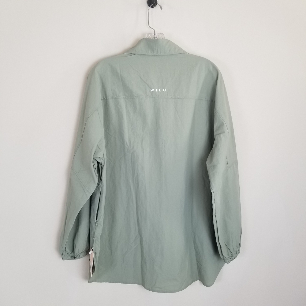 Wilo the Label Anthropologie Parachute Shirt Nylon Size Medium Oversized NWT - Picture 5 of 7